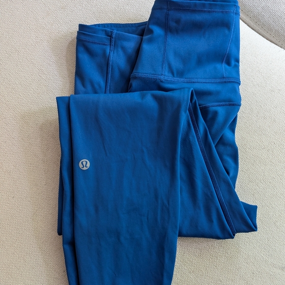 Lululemon Fast and Free Leggings 7/8 length (size 8) *SEE DESCRIPTION* - Picture 4 of 7